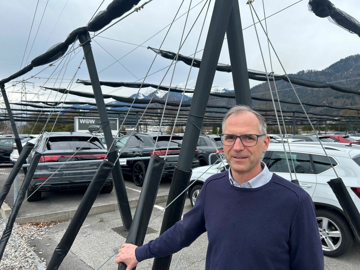 Rudi Lins lenkt die Geschicke des größten Autohauses im Land. Ausufernde Bürokratie macht auch ihm zu schaffen. ⇒VN/Gasser