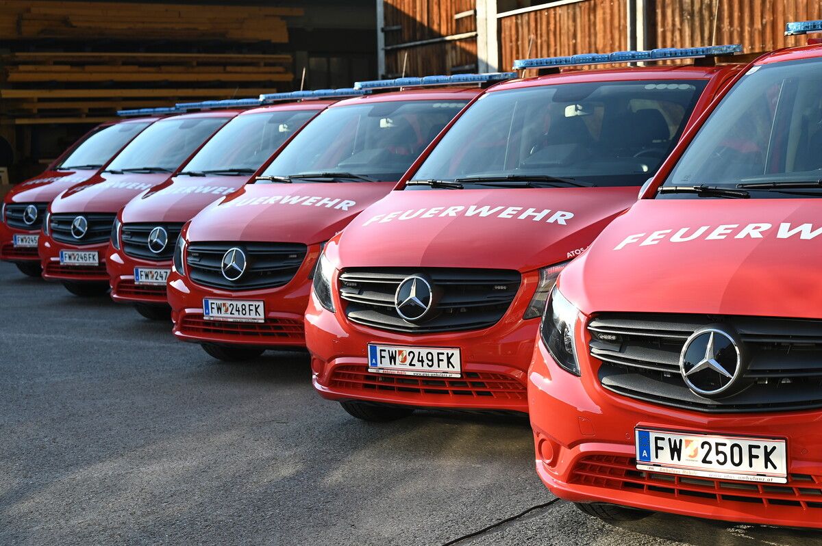 Rund 470 Mitglieder engagieren sich in den Feldkircher Feuerwehren.⇒Stadt Feldkirch