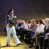 Elvis-Interpret „Rusty“ rockte Remise
