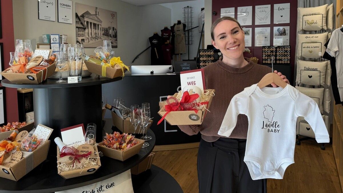 Sabrina Bösch zog mit Kado vom Messepark in die Dornbirner Innenstadt. ⇒VN/pip