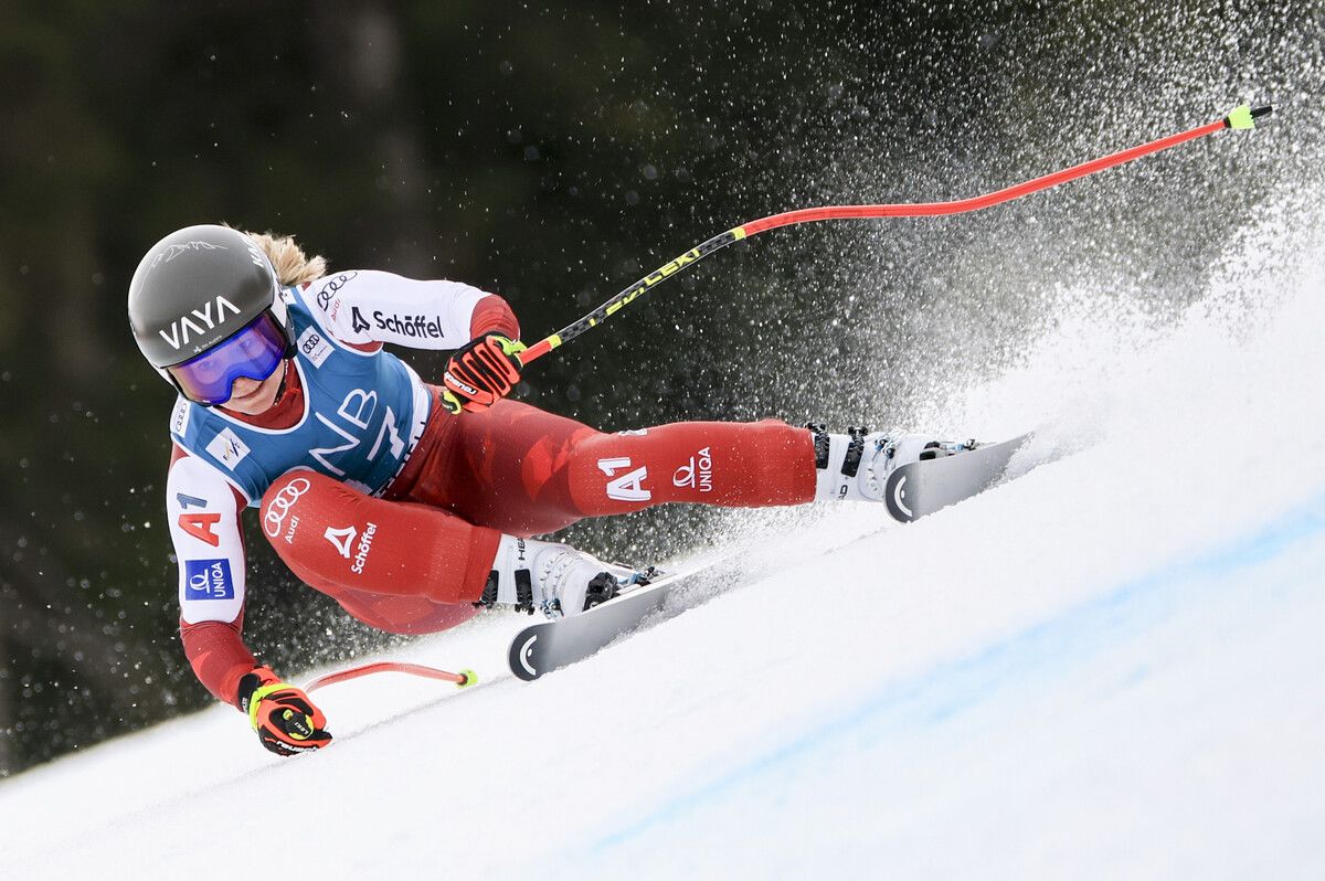 Teamkombi-Olympiasiegerin Ariane Rädler verzeichnete beim Weltcupfinale in der Abfahrt mit Rang vier ihr bestes Saisonergebnis. Zudem egalisierte die 31-Jährige mit Rang sieben im Super-G ihr Topresultat von Crans Montana. Mit 376 Punkten hat Rädler auch die Poleposition in der internen Ländle-Wertung im Gesamtweltcup übernommen. ⇒GEPA