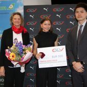 Theresia Emma Mohr als erste Geherin  ausgezeichnet