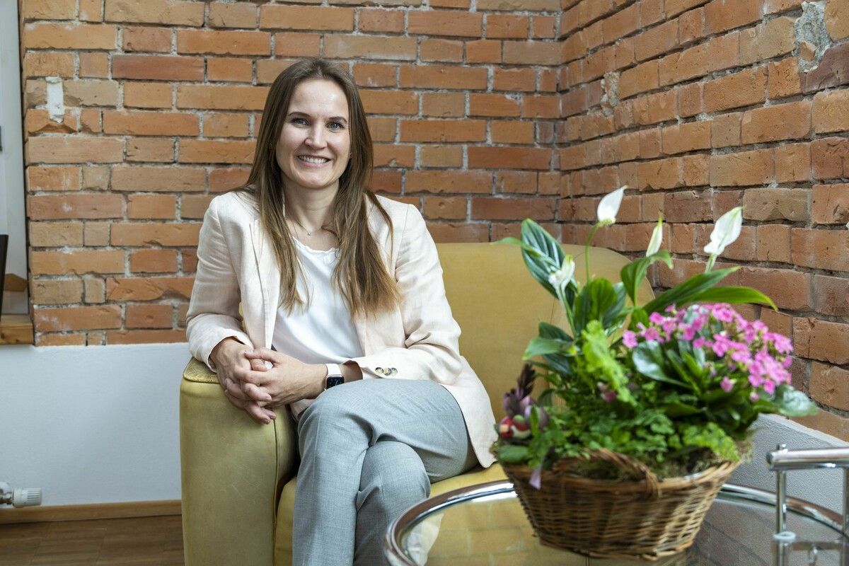 Vera Klien ist seit 2017 im Unternehmen, seit 2022 ist sie Geschäftsführerin.⇒VN/Paulitsch