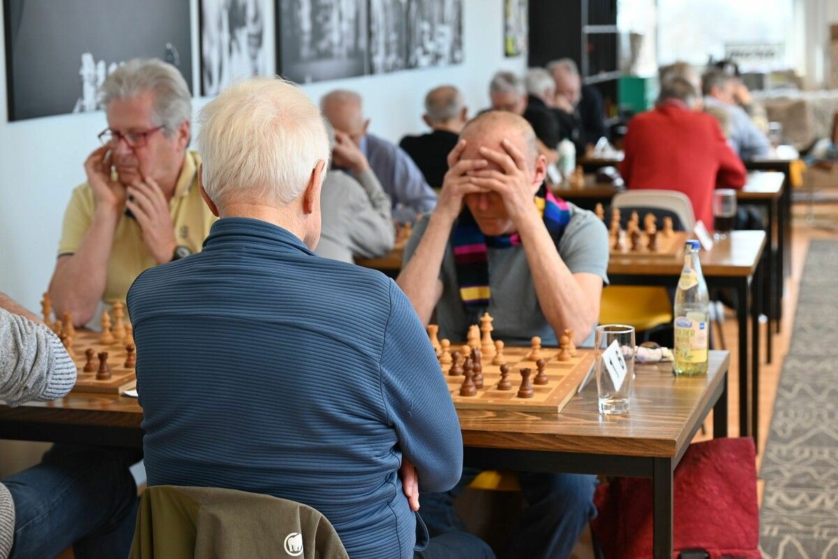 Vier Nachmittage lang spielten die Senioren Schach, um den diesjährigen Landesmeister zu ermitteln. Bernadette von Sontagh