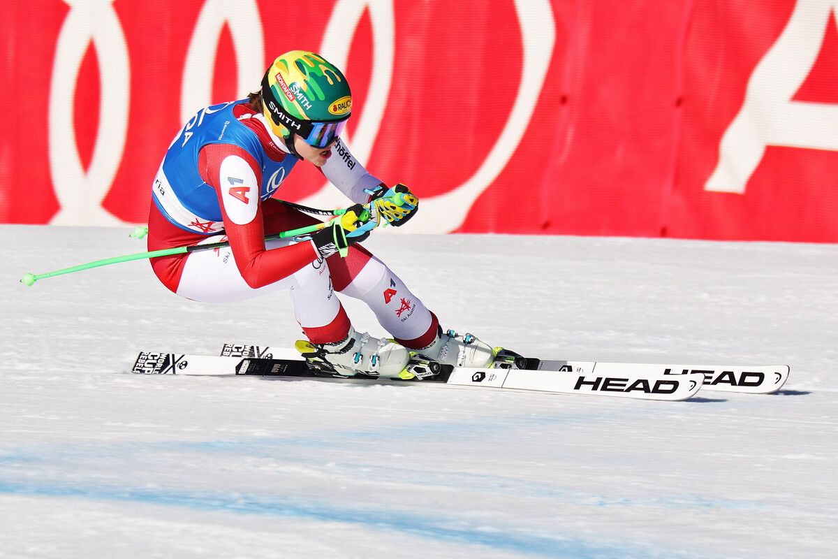 Volle Konzentration auf die schnellen Disziplinen und voller Hoffnung auf eine schnelle Kurssetzung: Emma Amann.⇒gepa