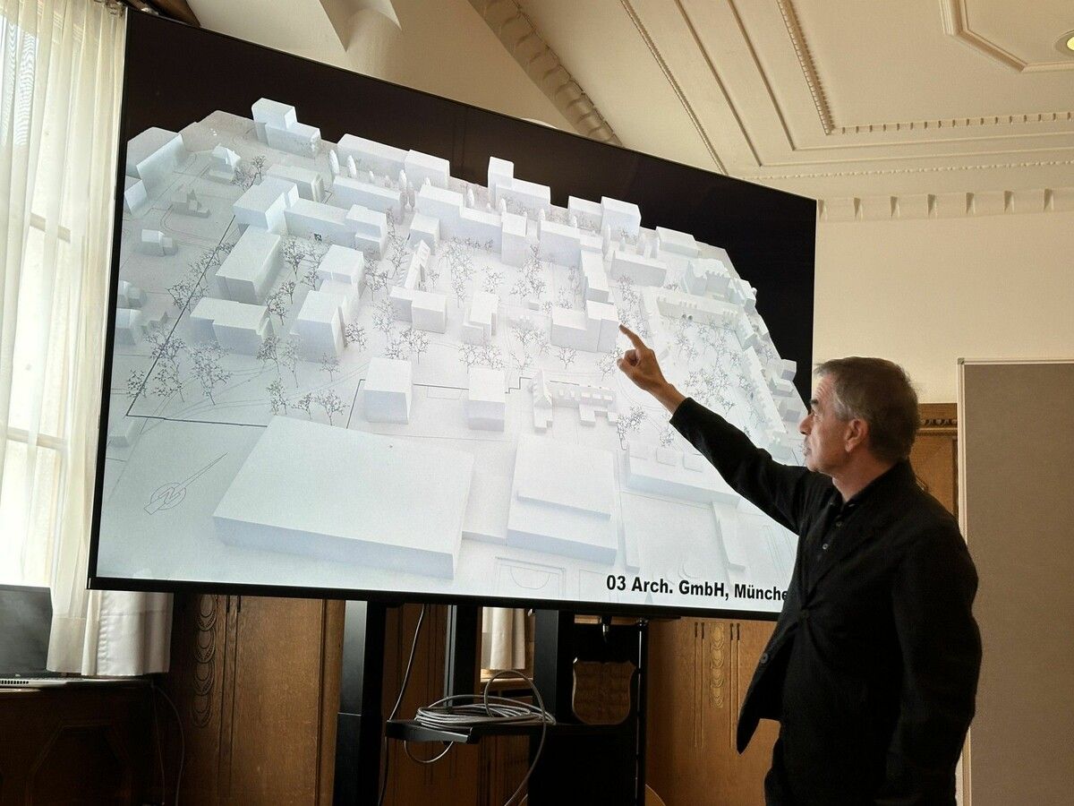 Zentrales Element des Entwurfs sind drei Höfe: der „Südtiroler Hof“, der „Südtiroler Garten“ und der bestehende „Südtiroler Platz“.⇒VOL.at/Mayer