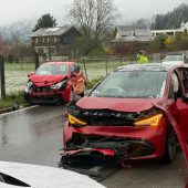 Frontalcrash in Lochau