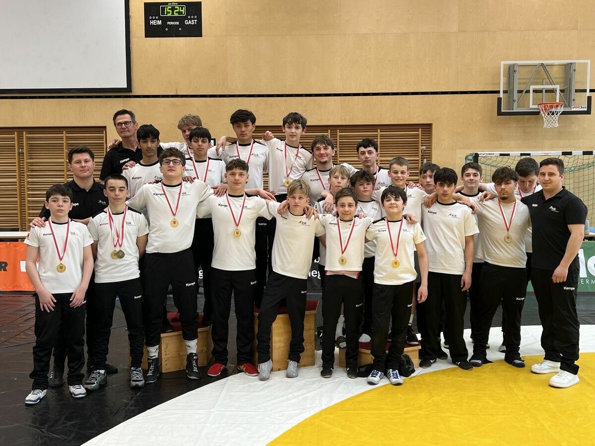 20 Goldene für den KSK Klaus bei den Jugend-Titelkämpfen.⇒vn/tk