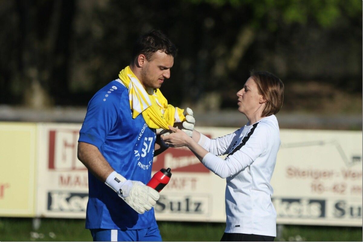 300. Spiel für SK Brederis: Jubilar Dominic Hehle ist die Leitfigur des Vereins. ⇒Thomas Knobel (2)
