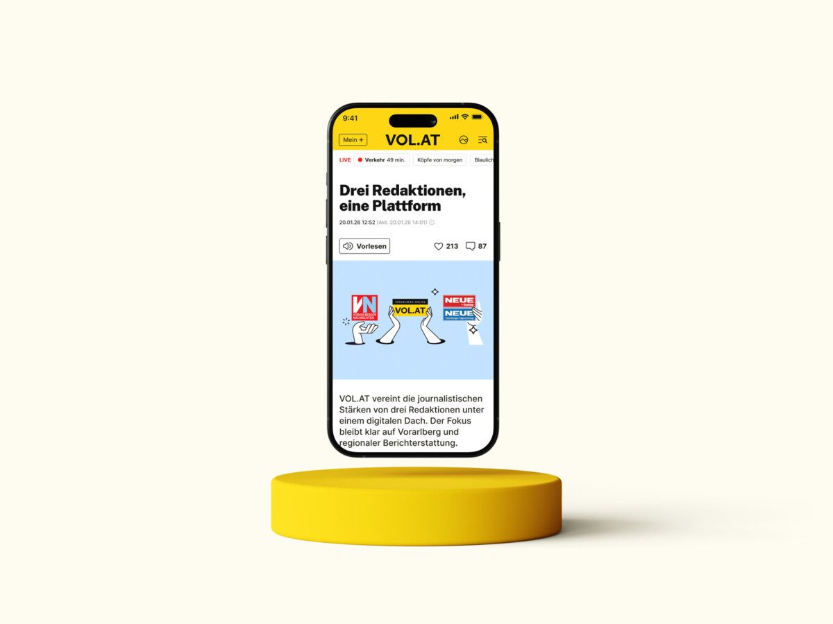 Als Hauptpreis gibt es ein brandneues iPhone 17 Pro in Blau zu gewinnen. ⇒VOL.AT