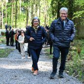 Abschied inmitten der Natur