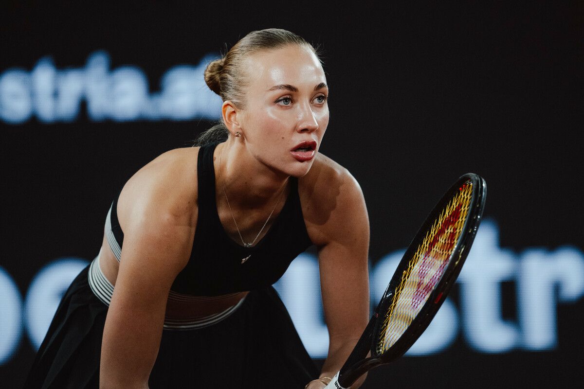 Anastasia Potapova bezwang im ÖTV-Duell Lilli Tagger.⇒GEPA