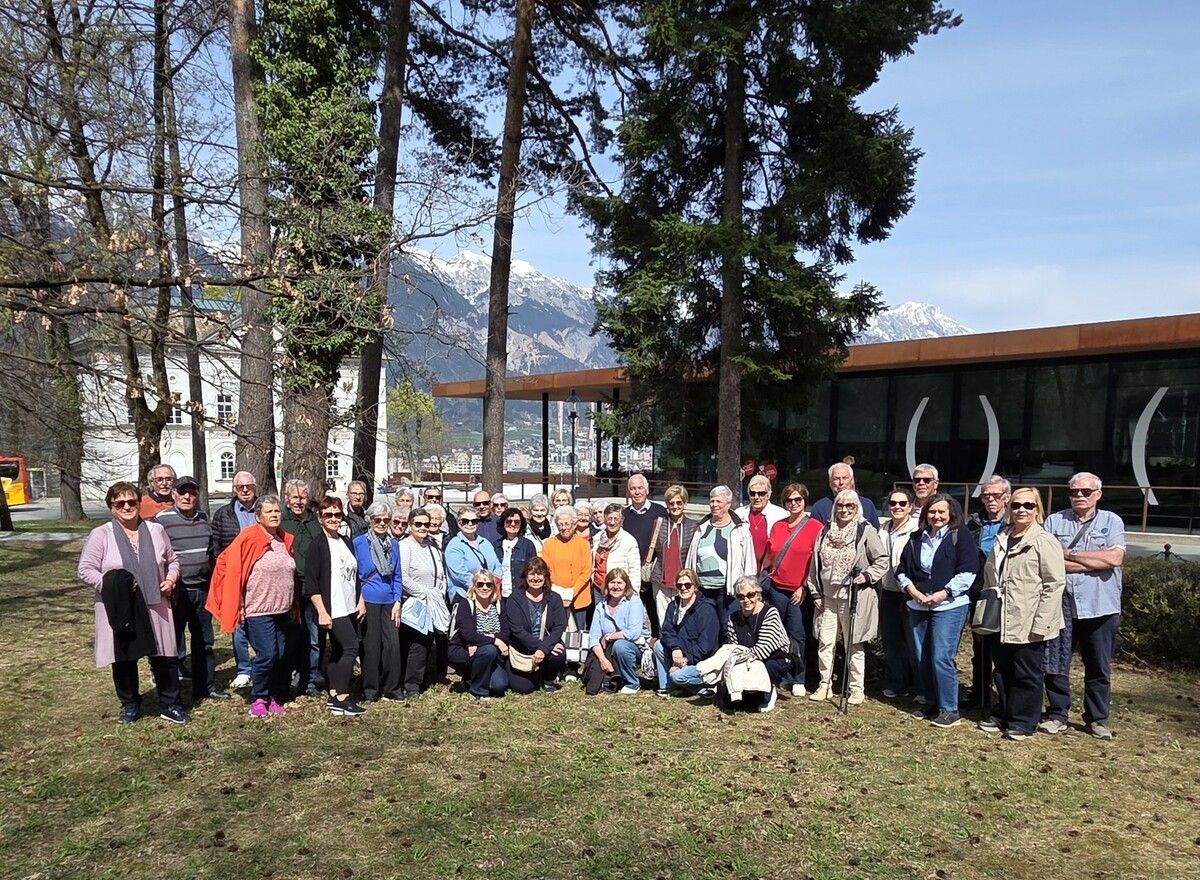 Ausflug von Vorarlberg 50Plus Hohenems zur Glockengießerei und auf den Bergisel mit beeindruckenden Einblicken und Ausblicken. ⇒VPlus
