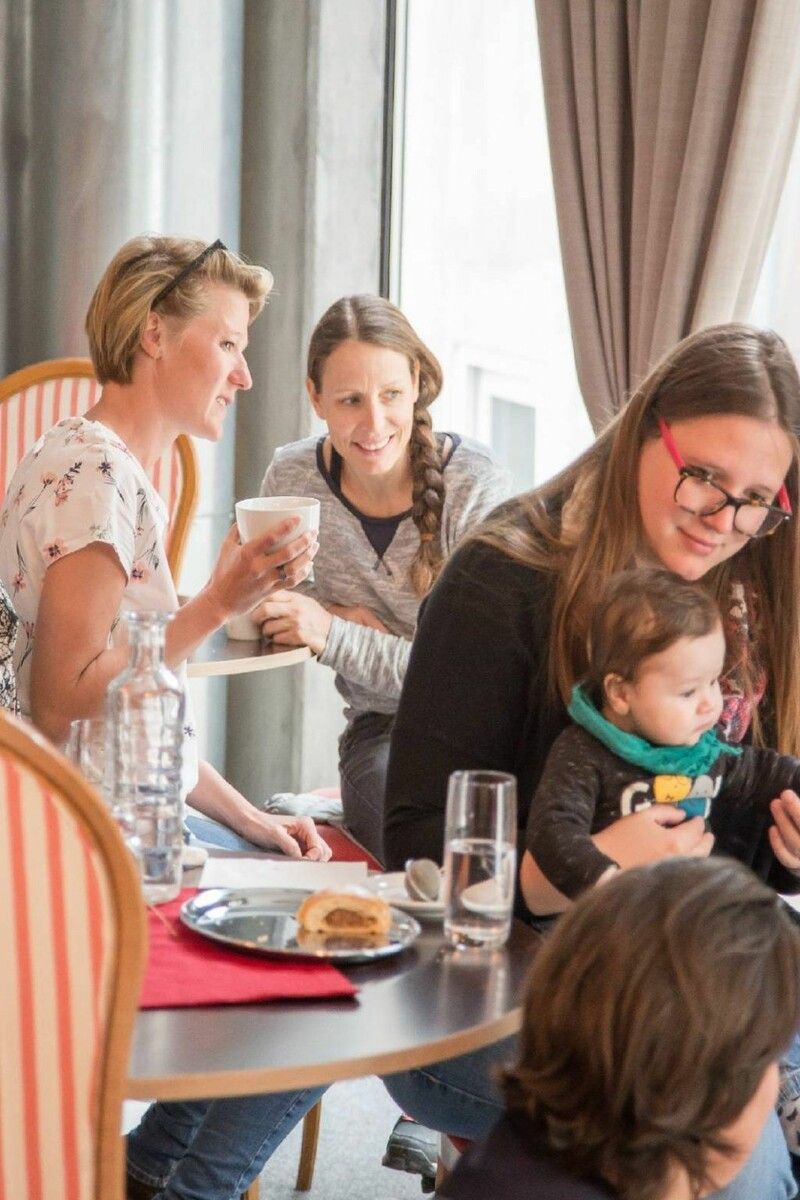 Austausch und Begegnung stehen im Eltern-Kind-Café im Mittelpunkt.⇒Stadt Bludenz
