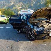 Sieben Verletzte bei Kollision in Bludesch
