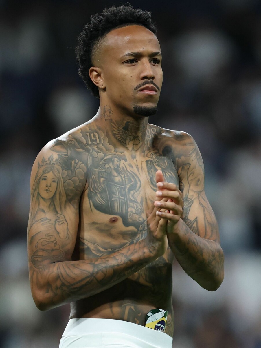 Bittere Pille für Brasiliens Teamspieler Eder Militao. Er fällt für die WM aus.⇒apa