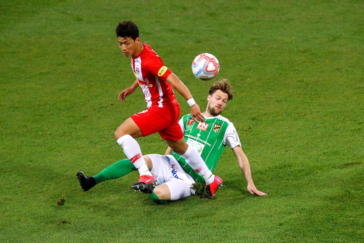 Christoph Freitag stand mit der Austria im Cupfinale, heute kommt er als Gegner.⇒gepa