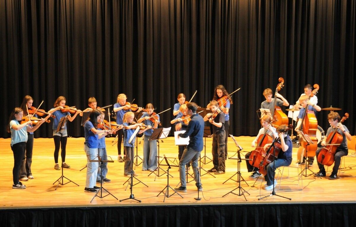 Das Dorfkonzert in Übersaxen war sehens- und hörenswert. ⇒Peter Steidl