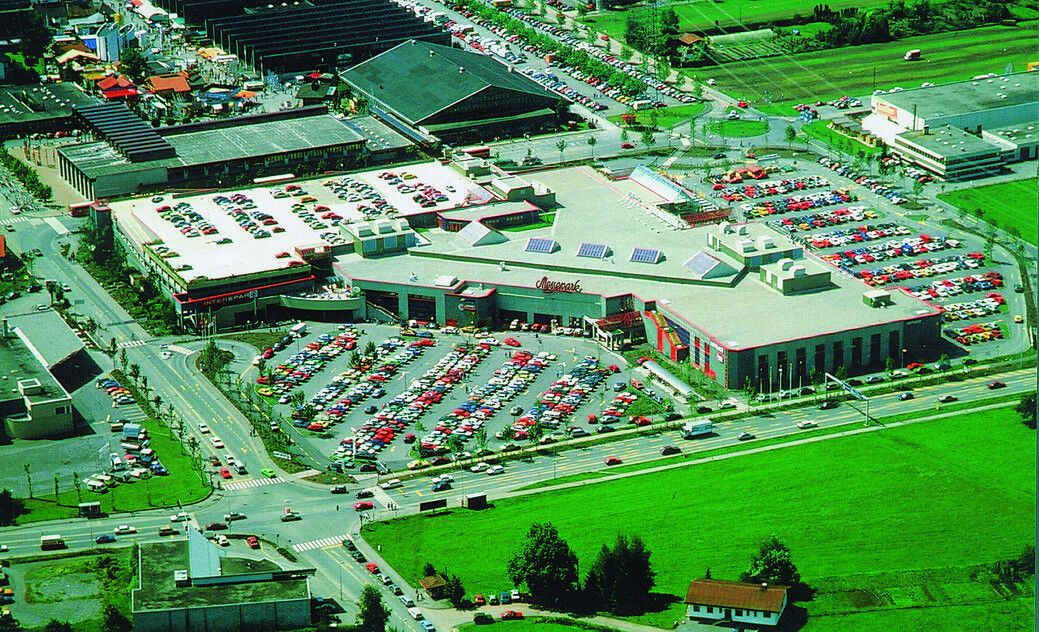 Das Dornbirner Einkaufszentrum im Eröffnungsjahr 1987: „Die Eröffnung war bombastisch.“⇒FA