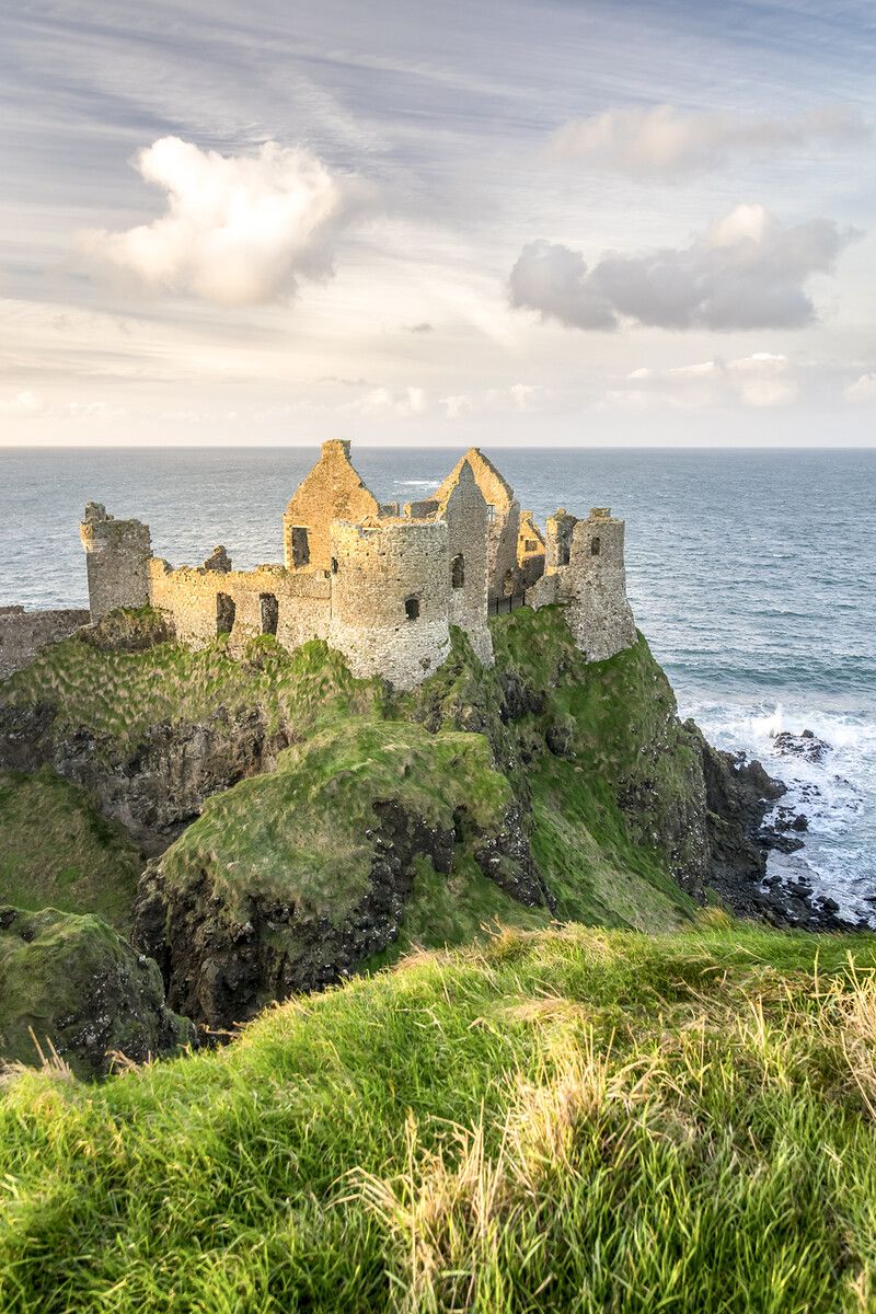 Das Dunluce Castle diente auch als Drehort für die Serie Game of Thrones.⇒Shutterstock