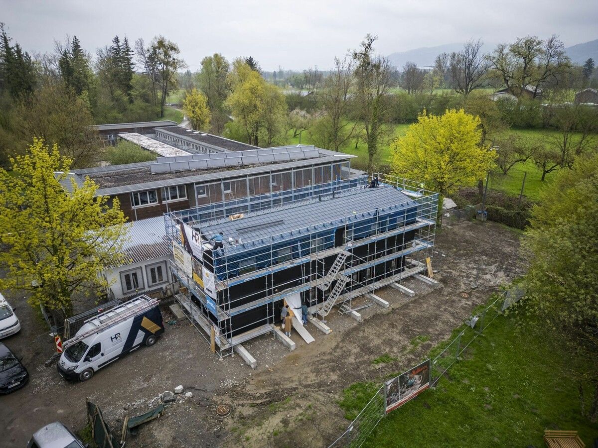 Das Gebäude ist direkt neben dem Vorarlberger Tierschutzheim angesiedelt. ⇒VN/ Roland Paulitsch