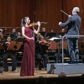 Elisso Gogibedaschwili begeistert beim Violinfestival junger Meister