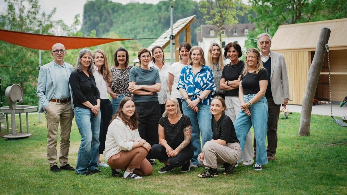 Das Team des Familienhauss St. Michael. ⇒Caritas/Philipp Mück (2)