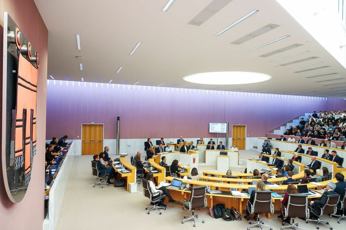 Der Landtag hat sich im Finanzausschuss den Konsolidierungsplan des Landes angesehen. ⇒VN/Steurer