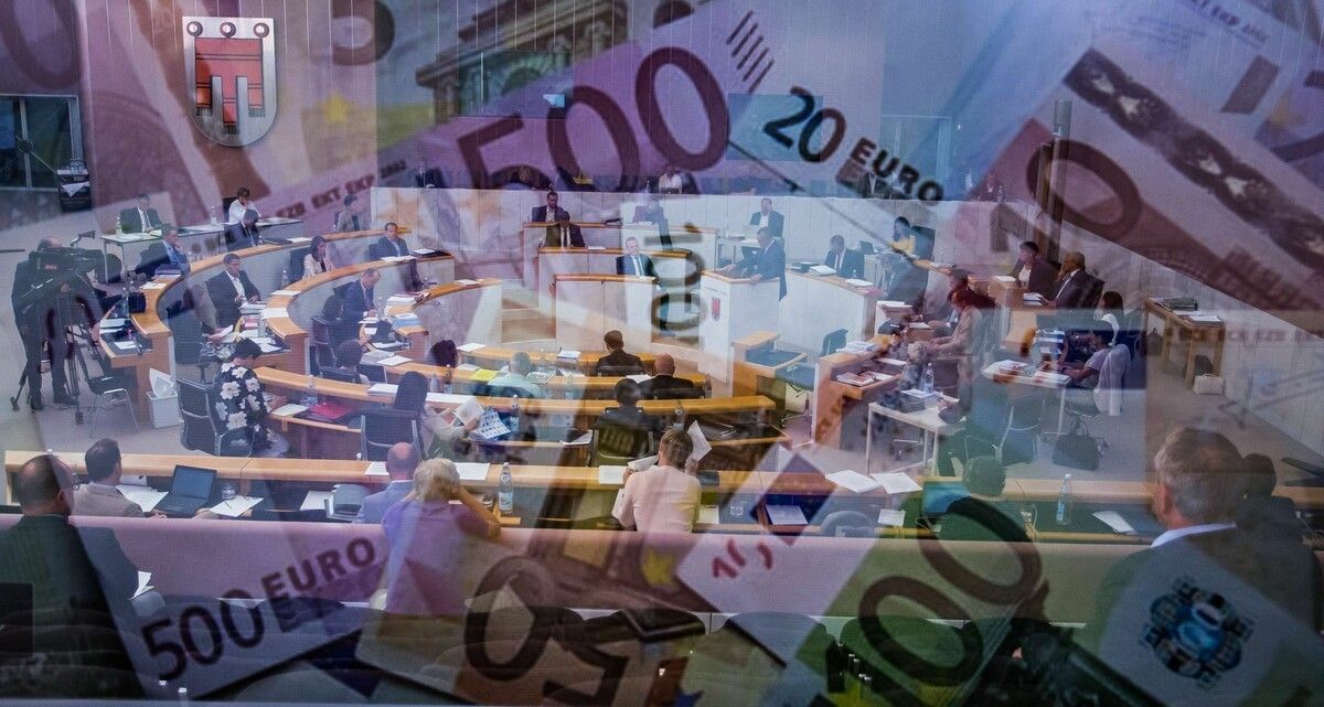 Der Landtag widmete sich wieder einmal der finanziellen Situation der Vorarlberger Gemeinden. ⇒VN/Steurer