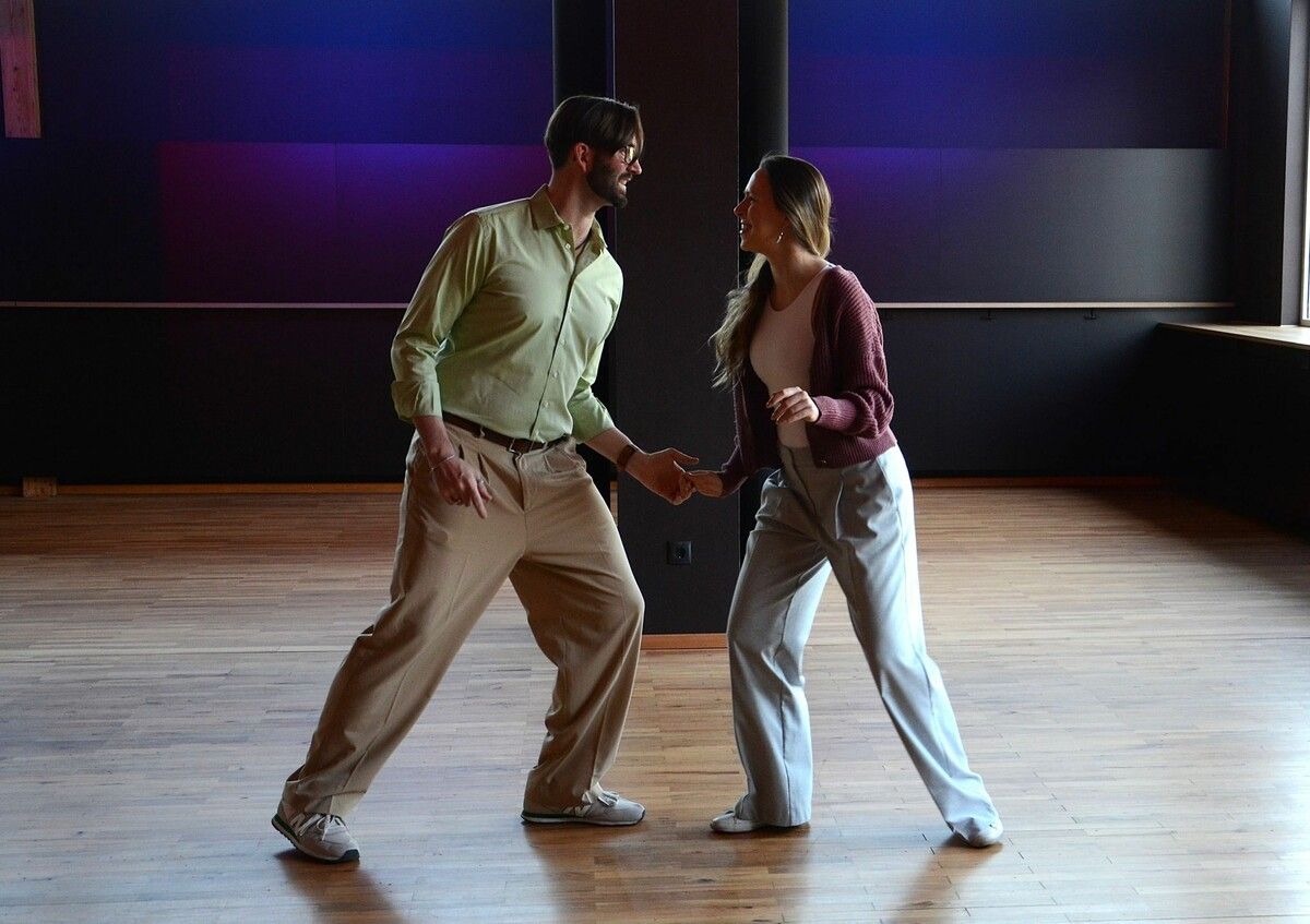 Die Leidenschaft fürs Tanzen hat Angela Beck und Frank Fischwasser zusammengeführt. ⇒HRJ (4)