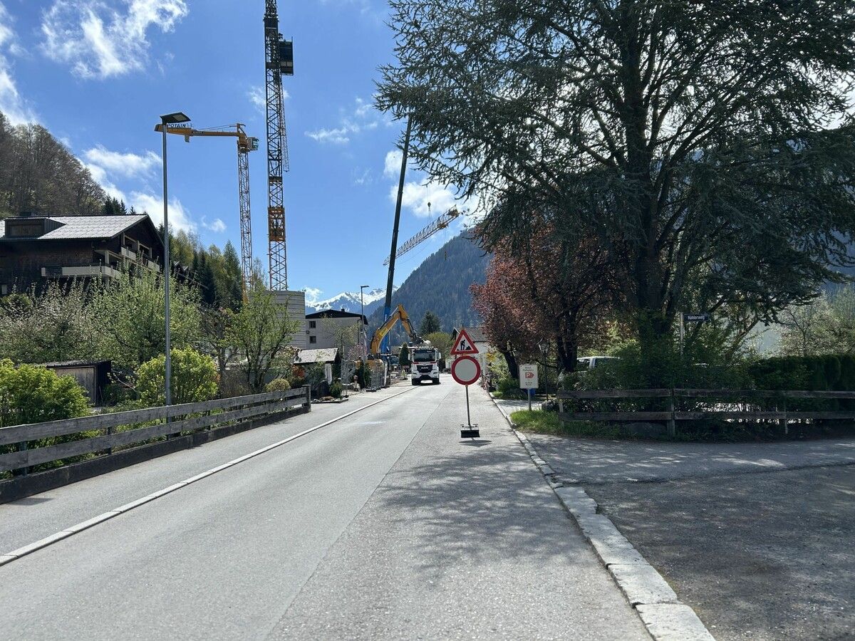 Die Silvrettastraße wird saniert.⇒stl