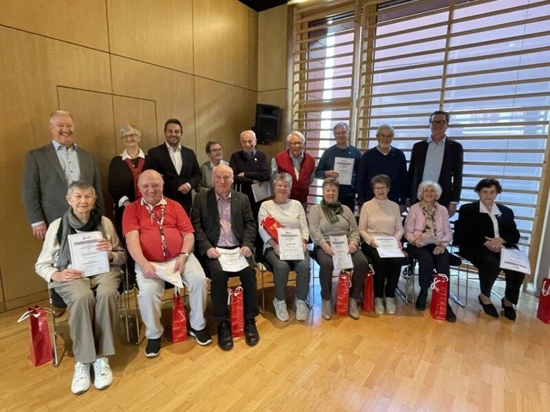 Einstimmige Wiederwahl und Ehrungen prägten die Jahreshauptversammlung des PVÖ Altach ⇒PVÖ Altach