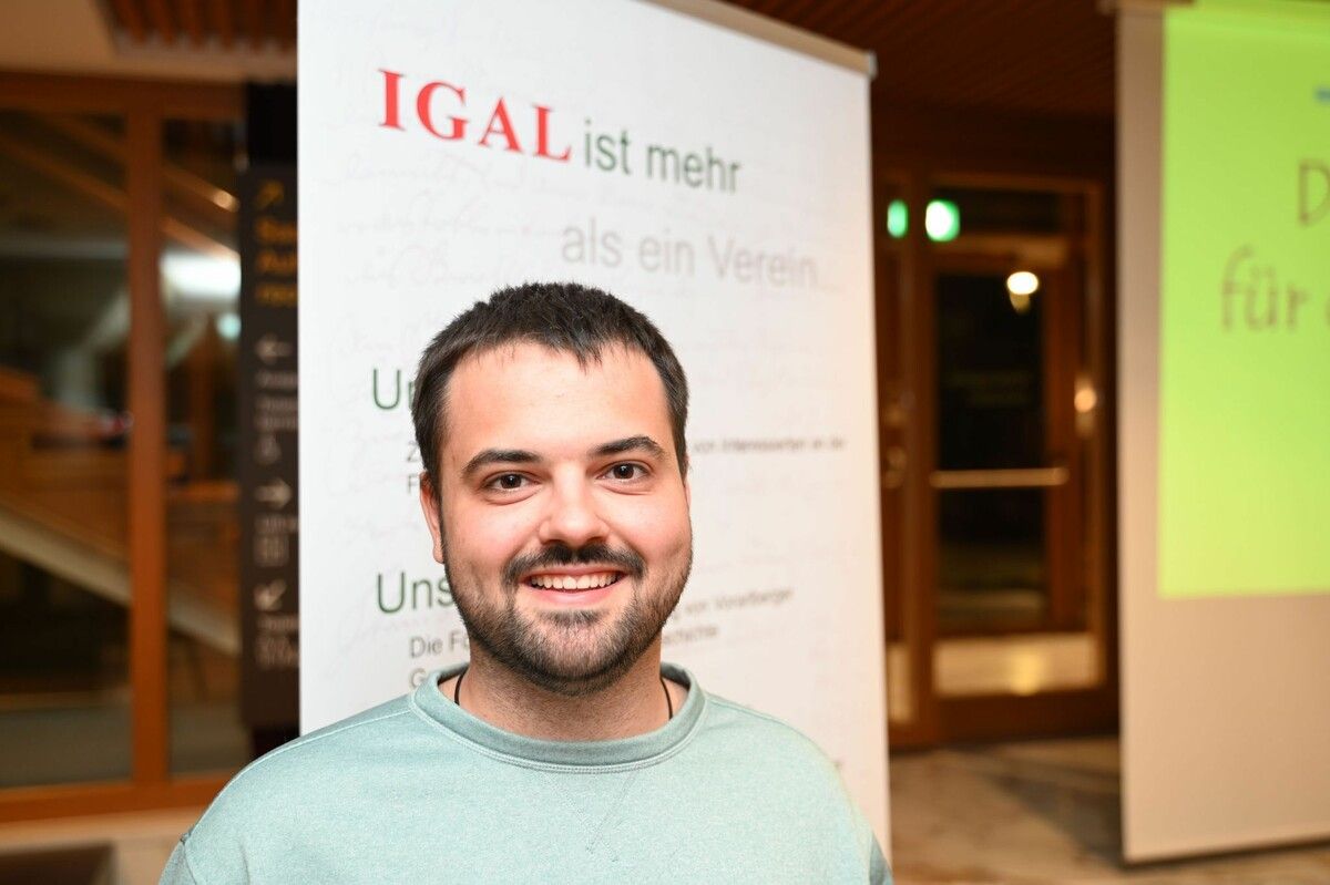 Fabio Curman war eines der jüngsten Ahnenforschungsvereinsmitglieder.⇒curman (4)