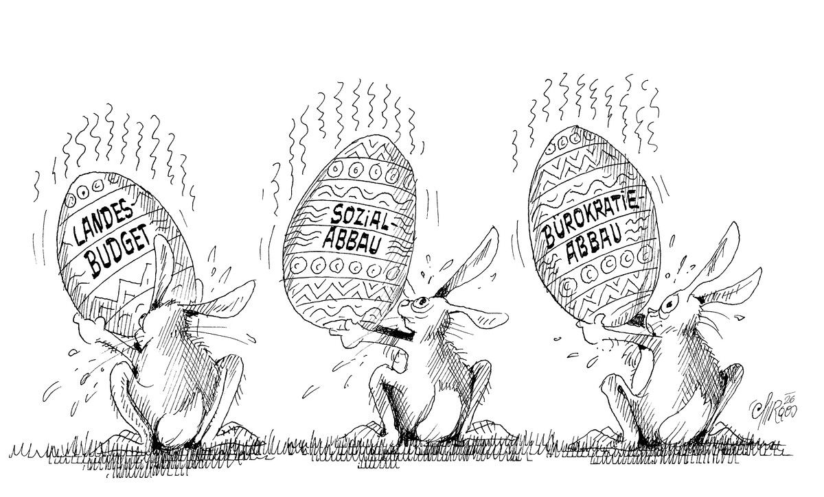 Faule Eier von den Osterhasen!