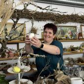 Bettina Siller ist die Chefin im Brockenhaus Leiblachtal. »A9