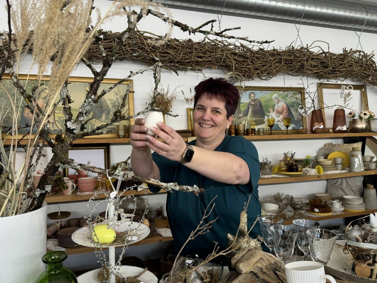 Bettina Siller ist die Chefin im Brockenhaus Leiblachtal. »A9