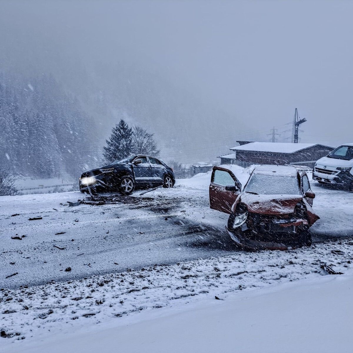 Kollision im Montafon