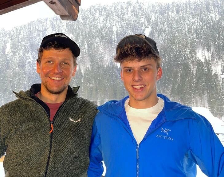 Tobias Wascher und Nico Haßler sprangen vom Lift und retteten Skifahrer. »A10