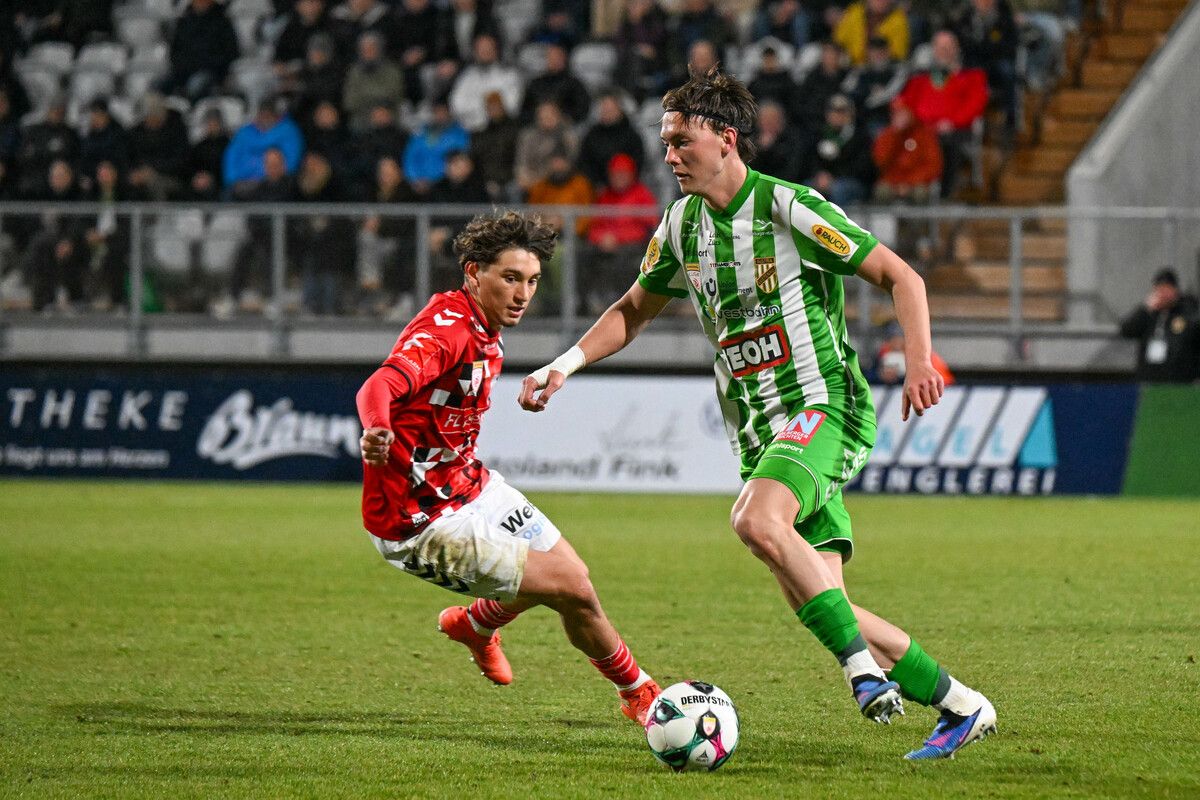 4600 Zuschauer sahen Remis im Topspiel der 2. Liga. »C1