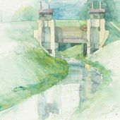 Weltblicke in Aquarell