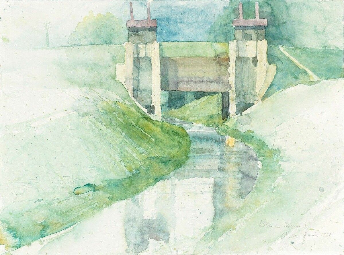 Weltblicke in Aquarell