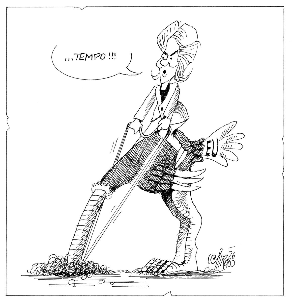 Zügel fest in der Hand!