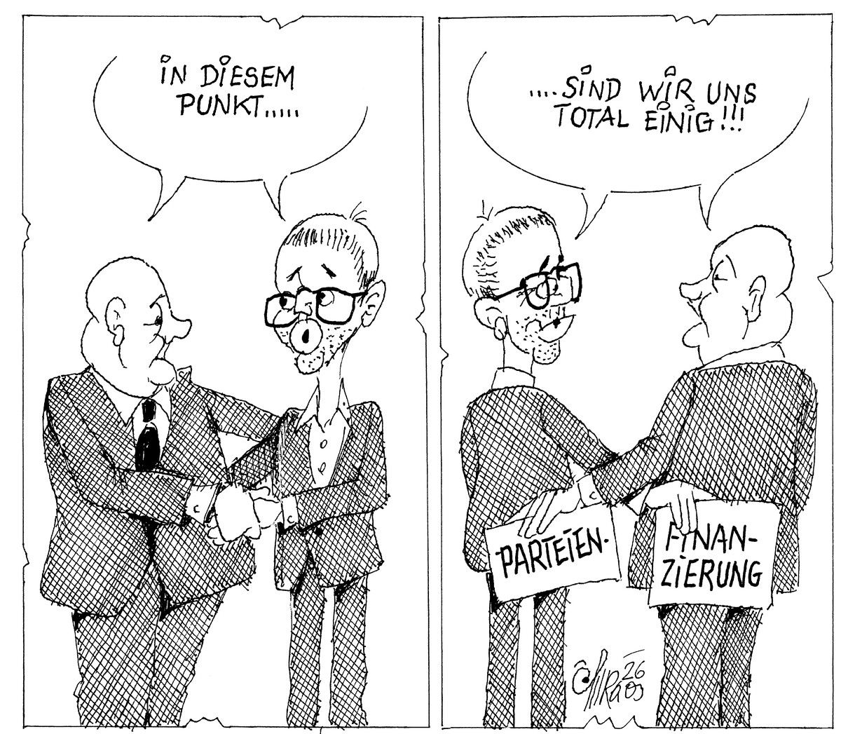 Seltene Gemeinsamkeiten!