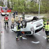 Überschlag an der Furt