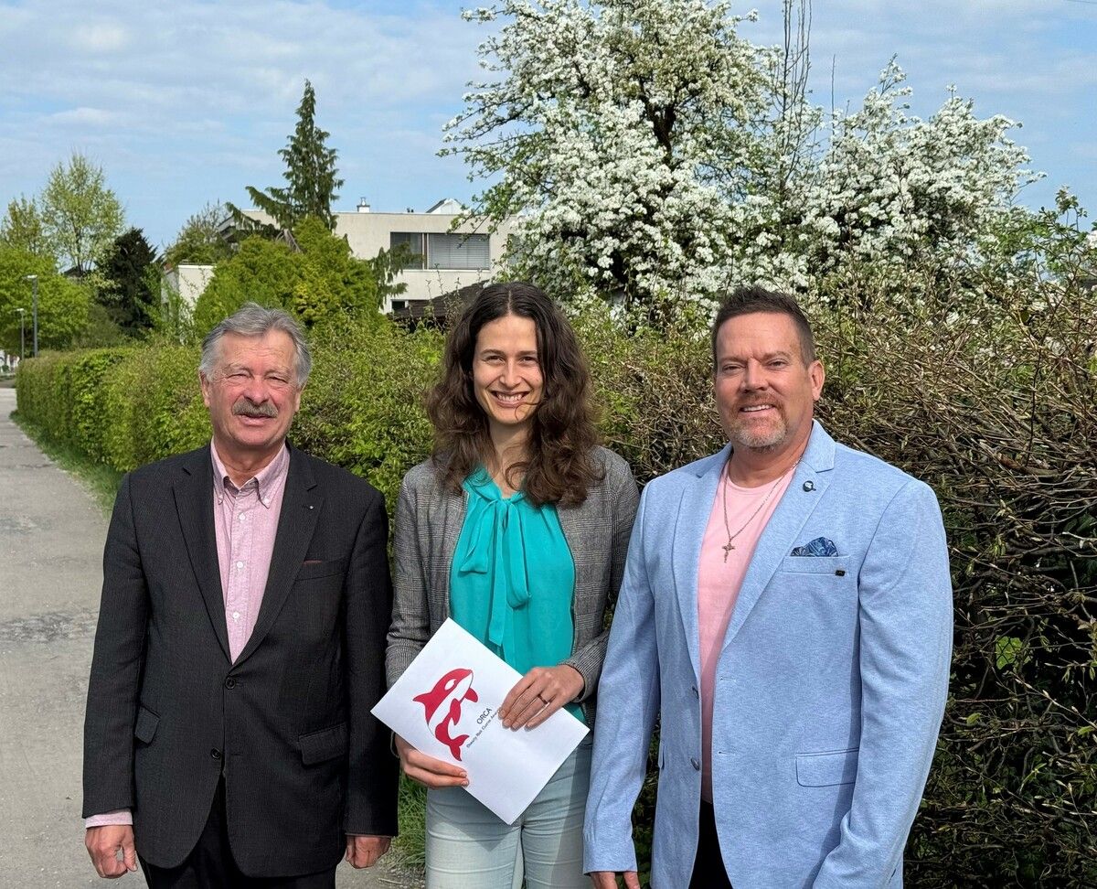 Forschung im Aufbruch (v.l.): Prof. Heinz Drexel, Projektleiterin Dr. Laura Schnetzer und Privatdozent Andreas Leiherer. ⇒VIVIT