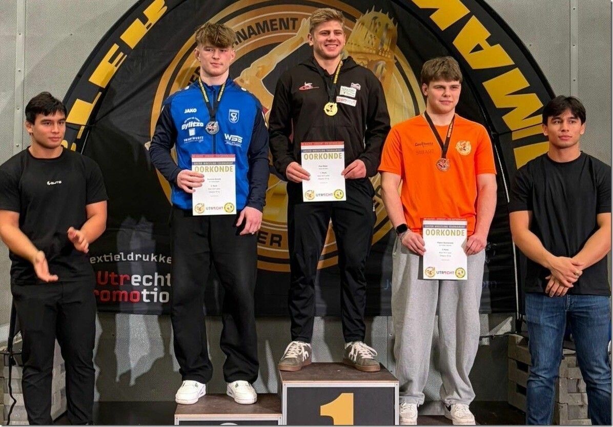 Ganz oben auf dem Podest: Paul Maier.