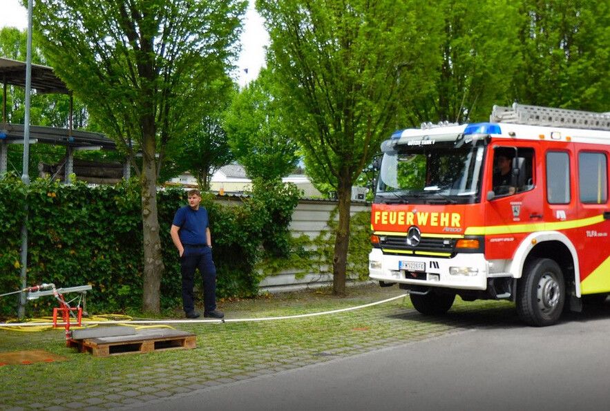 Geschicklichkeit und Präzision sind bei den Einsatzfahrern gefragt. ⇒MIMA