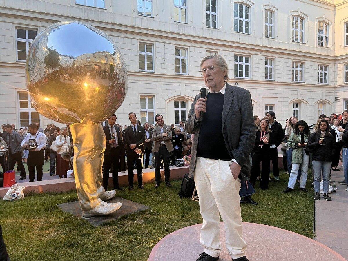 Gottfried Bechtold: „Der stärkste Gegenwind kam aus der Kunstwelt. Aber das hat uns nicht abgehalten.“⇒Andreas Marte