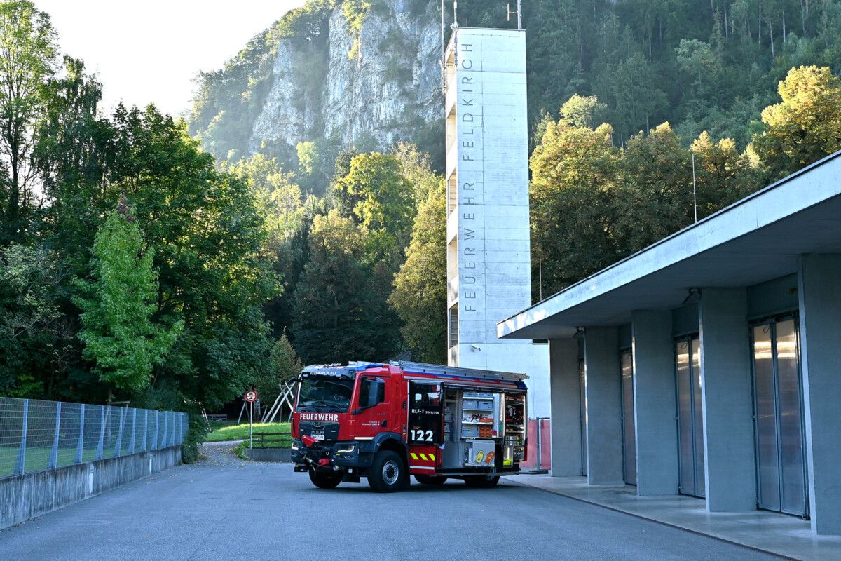 Im Feuerwehrhaus Feldkirch-Stadt erhalten Interessierte Einblicke in die Arbeit der Feuerwehr. ⇒Stadt