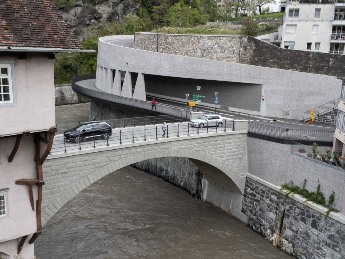 Im Sommer wird das vier Jahre dauernde Großprojekt Kapfschlucht finalisiert.⇒Alexandra Serra